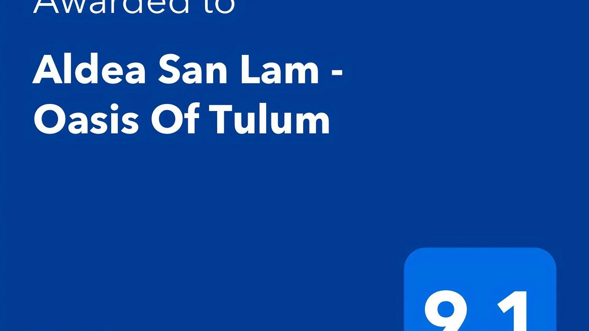 מלון Aldea San Lam - Oasis Of טולום